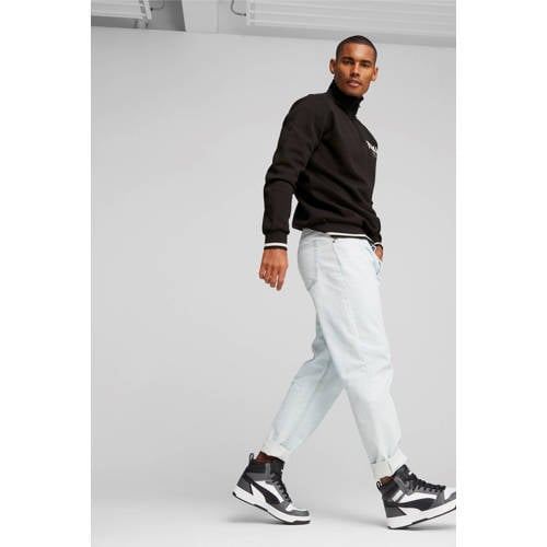 Puma Rebound V6 sneakers grijs/zwart/wit afbeelding