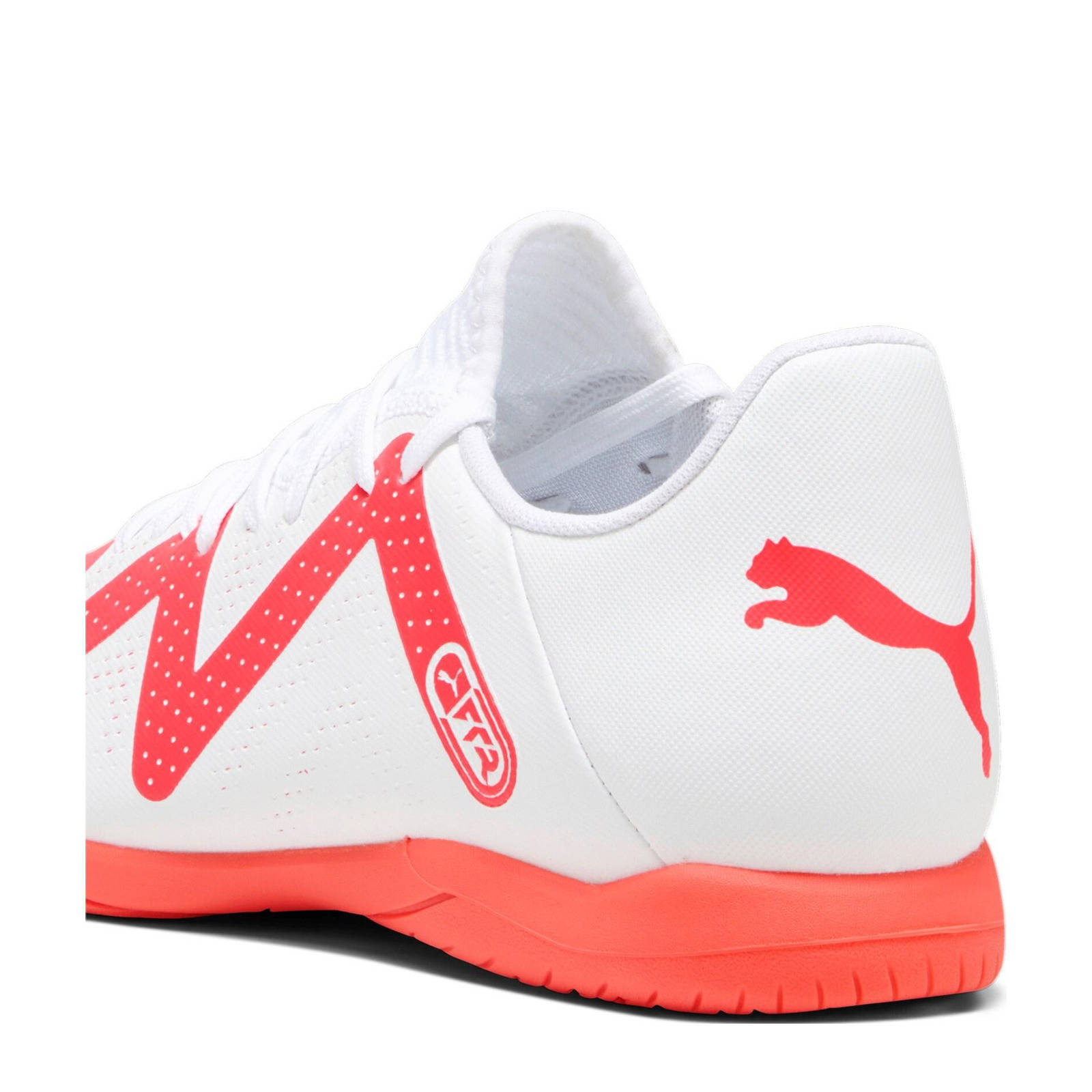 Puma Future Play IT zaalvoetbalschoenen wit rood wehkamp