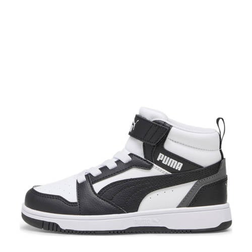 Puma Rebound V6 Mid sneakers wit/zwart afbeelding