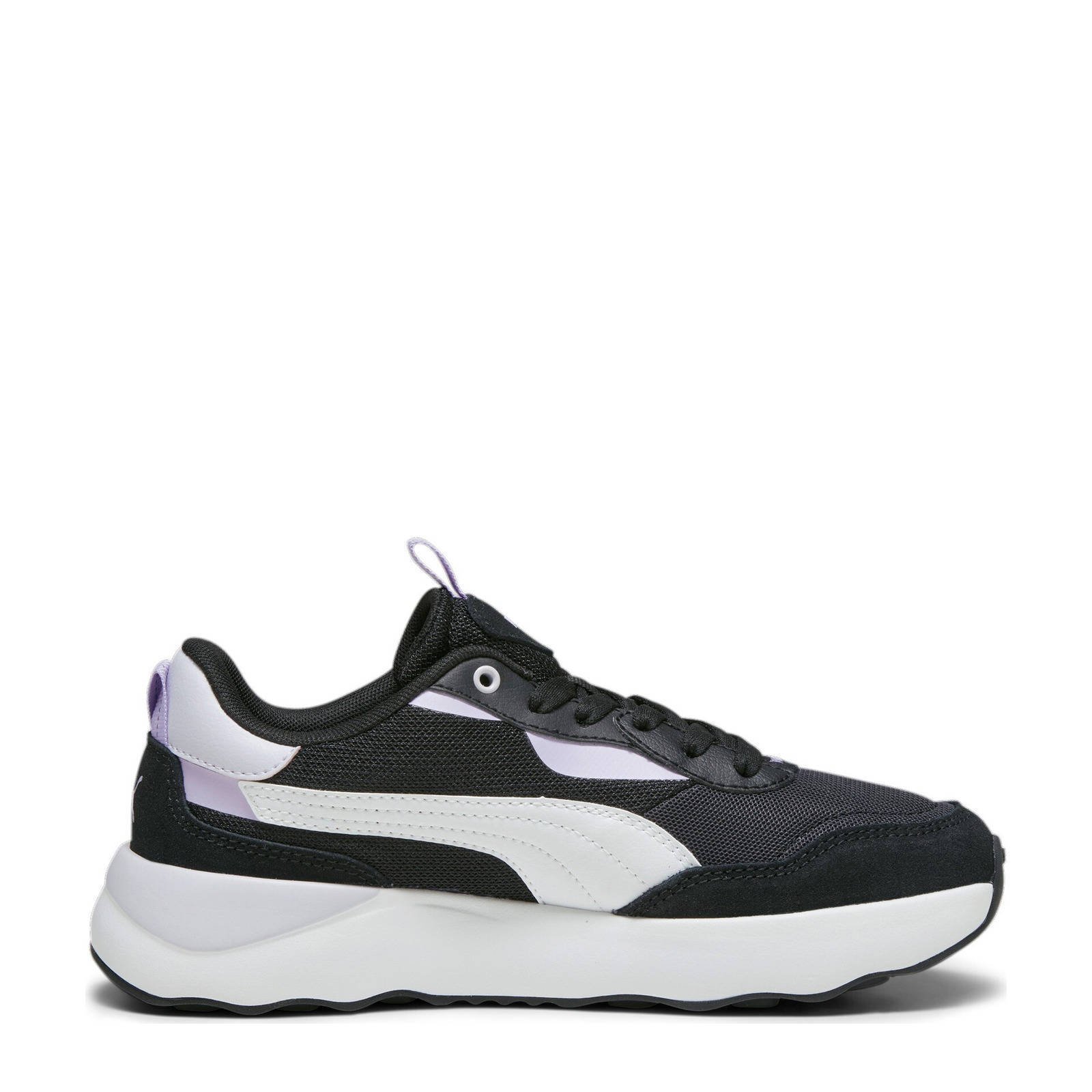 Puma platform zwart on sale wit