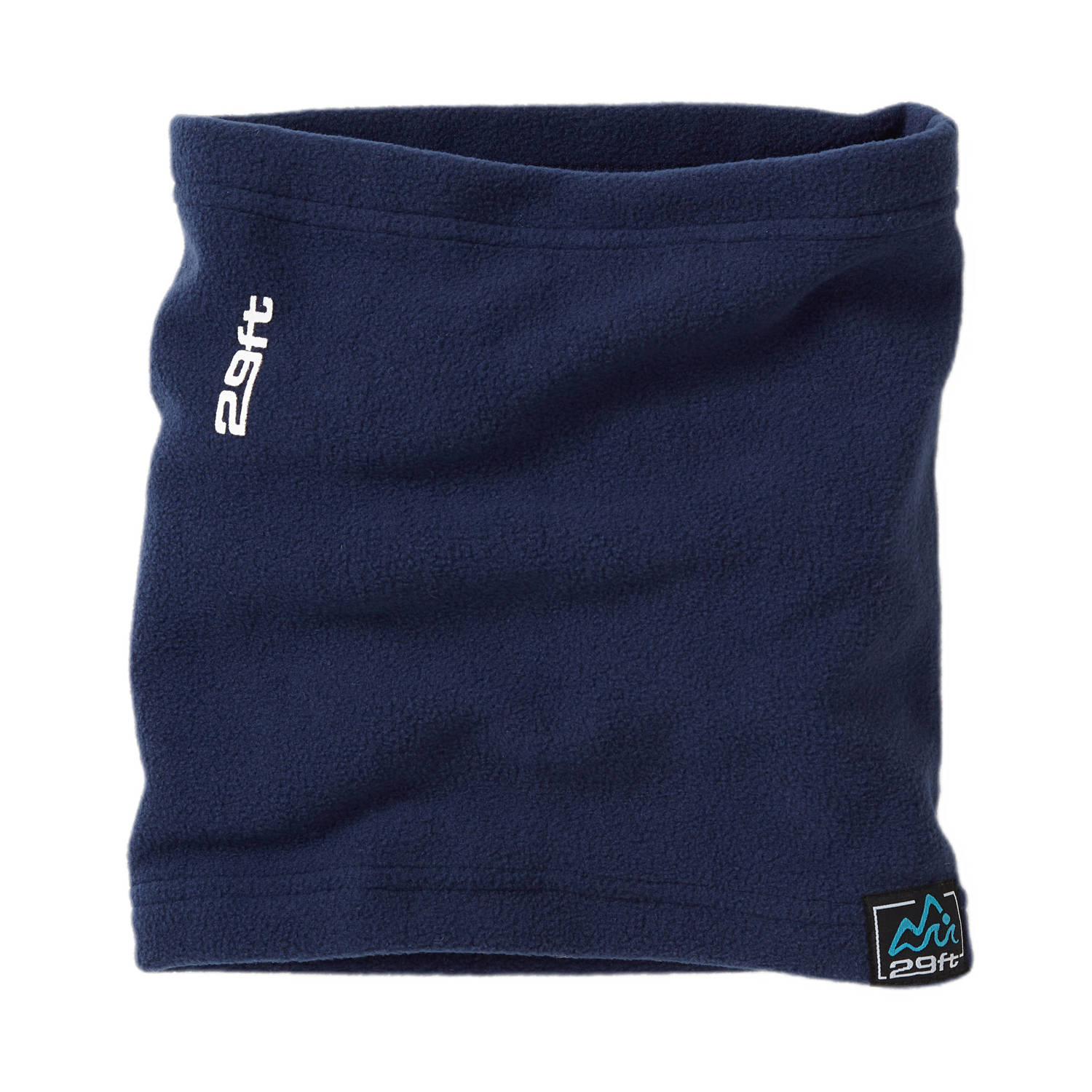 29FT fleece colsjaal donkerblauw Gerecycled polyester 1