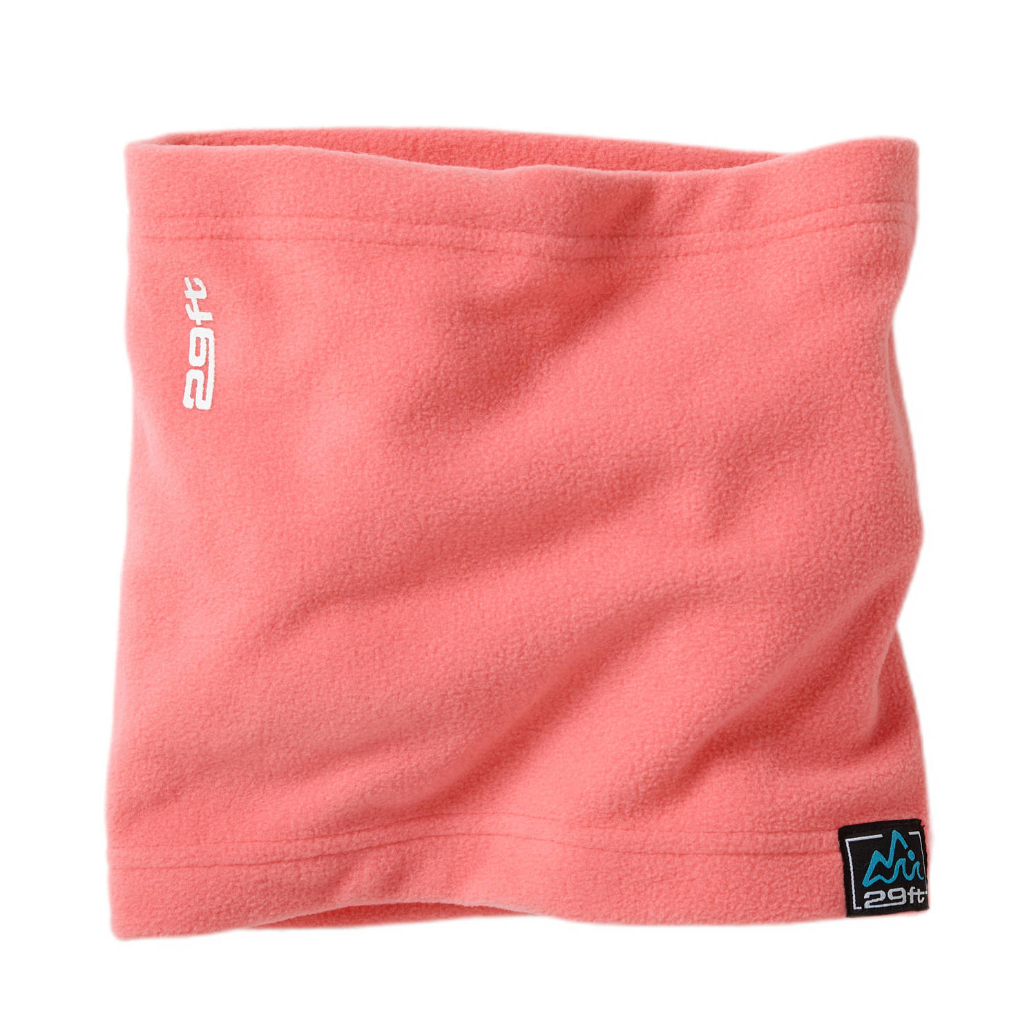 29FT fleece colsjaal roze Gerecycled polyester Effen 1