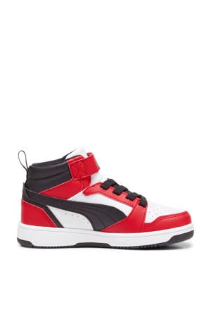 Rebound V6 Mid sneakers wit/zwart/rood