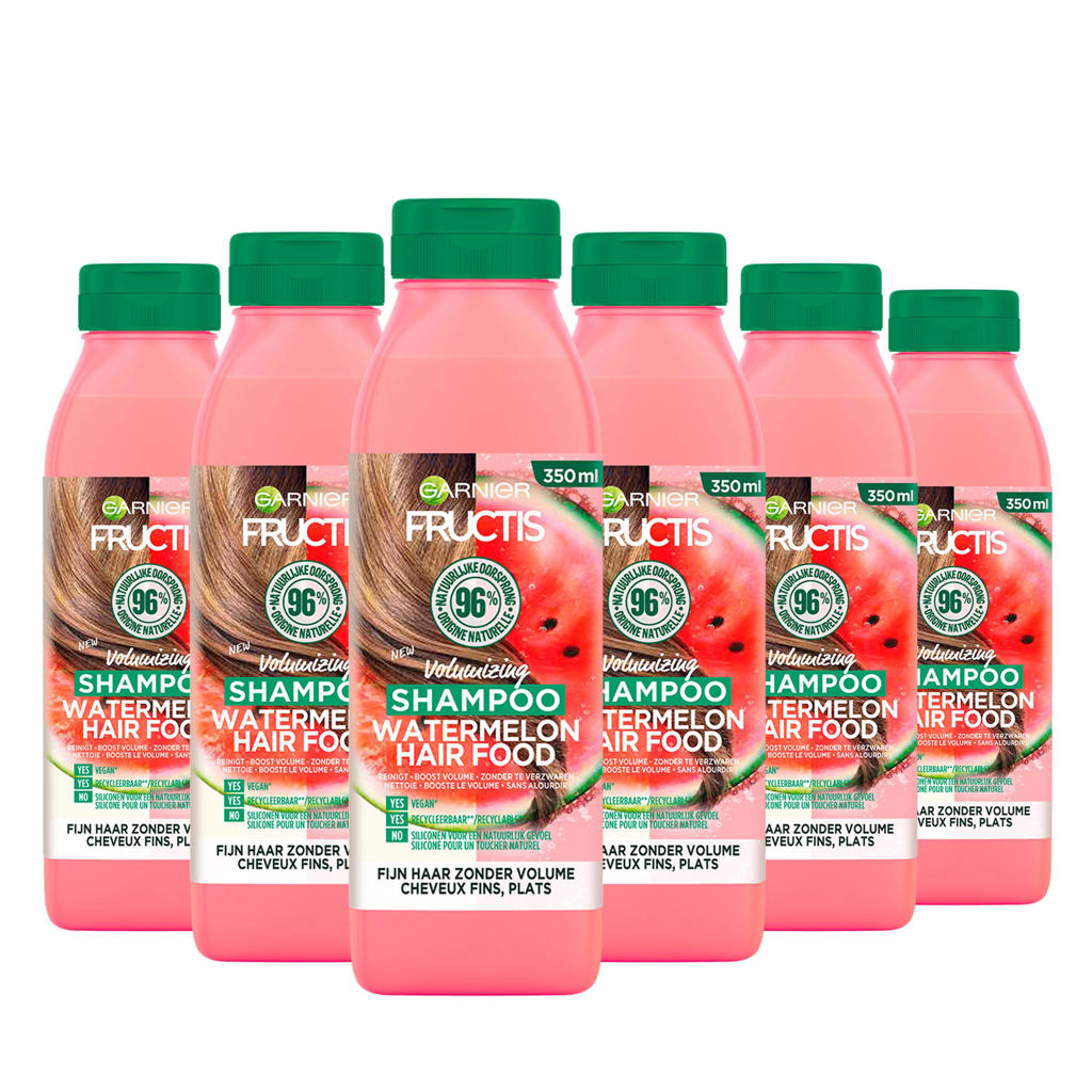 Garnier Fructis Hair Food Watermeloen shampoo 6 x 350 ml