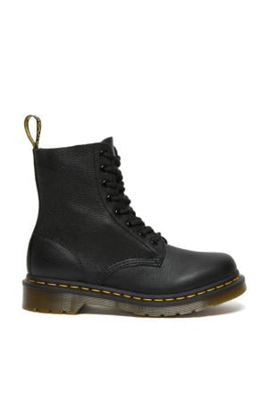 1460 Pascal leren veterboots Black Virginia