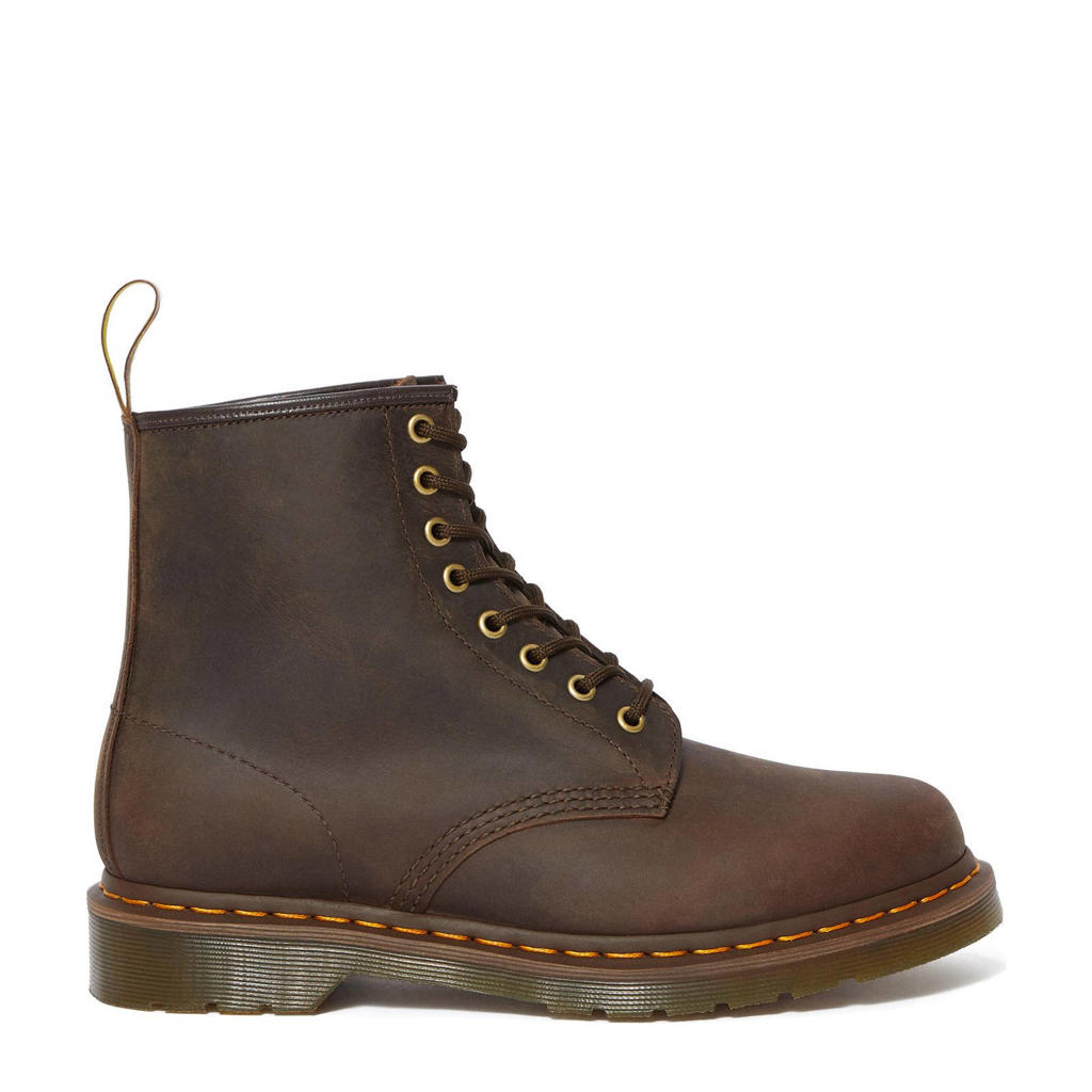 Donkerblauwe heren Dr. Martens leren veterboots