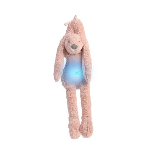 Happy Horse Old Pink Rabbit Richie Nightlight with soothing sounds afbeelding
