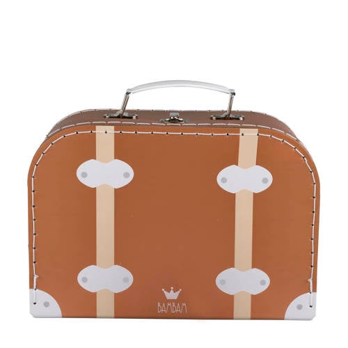 BamBam Travel suitcase Vintage brown large afbeelding