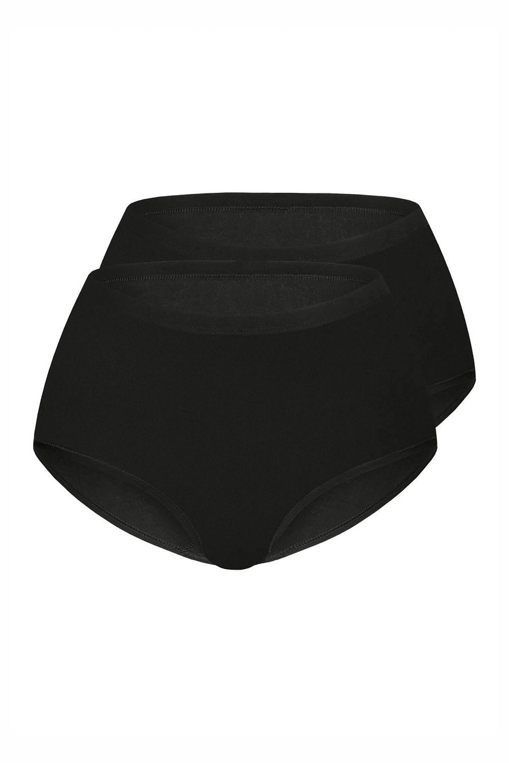 Sassa Mode maxislip (set van 2) zwart