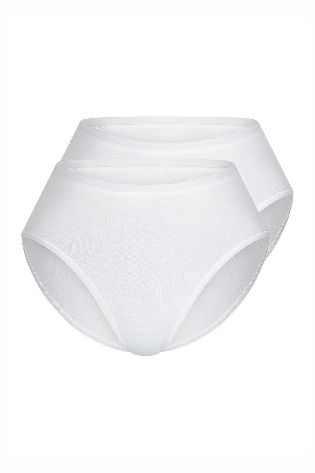 Sassa Mode slip (set van 2) wit
