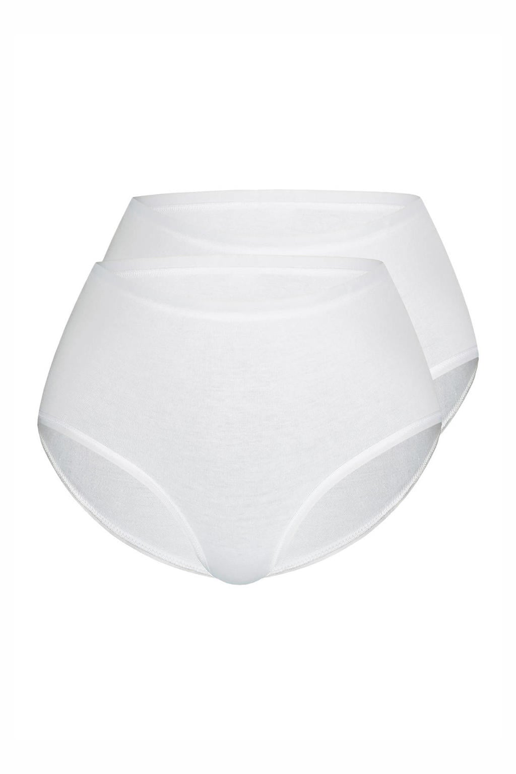 Sassa Mode maxislip (set van 2) wit