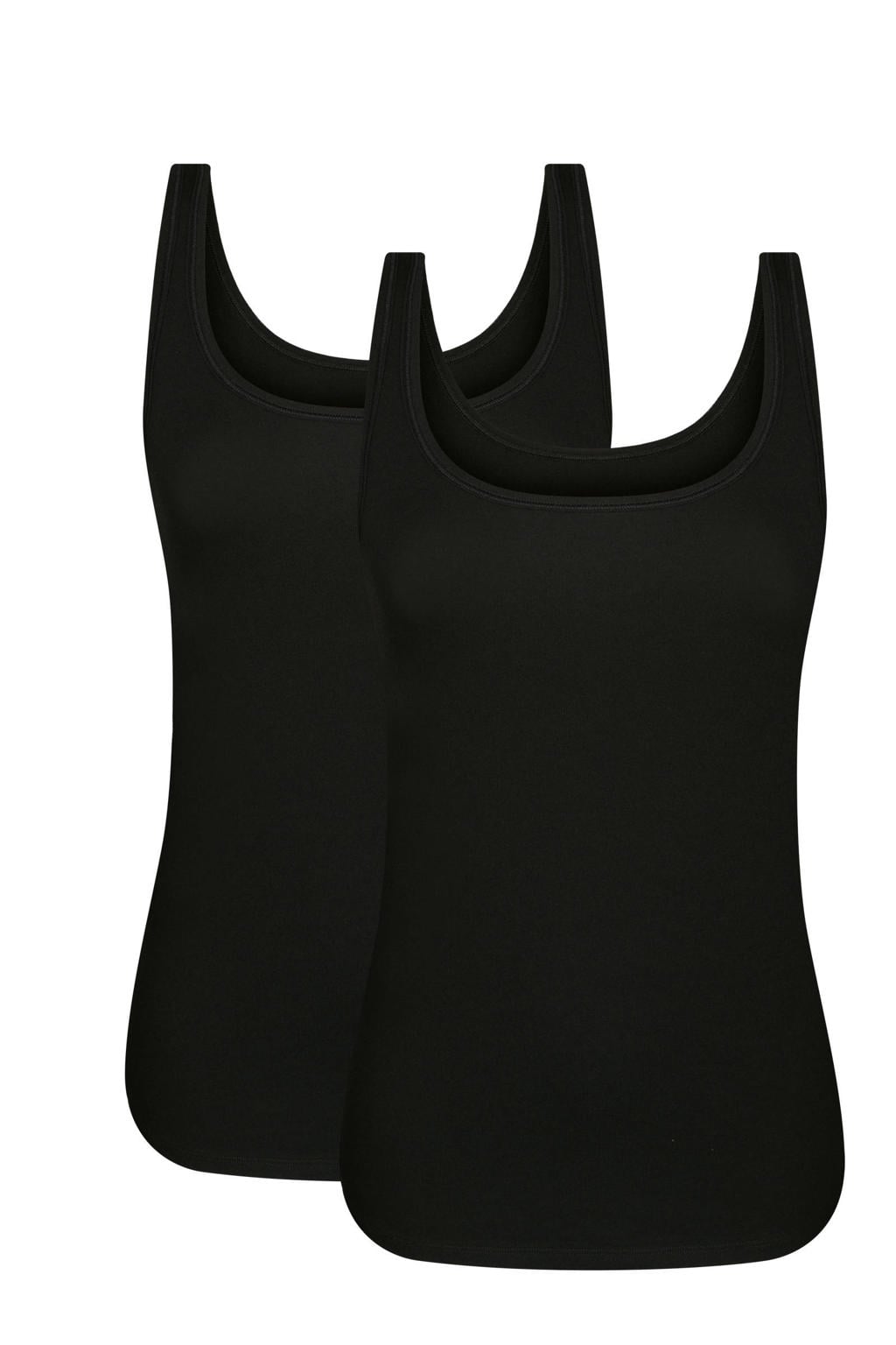 Sassa Mode hemd (set van 2) zwart