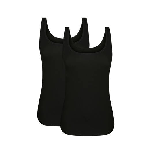 Sassa Mode hemd (set van 2) zwart afbeelding