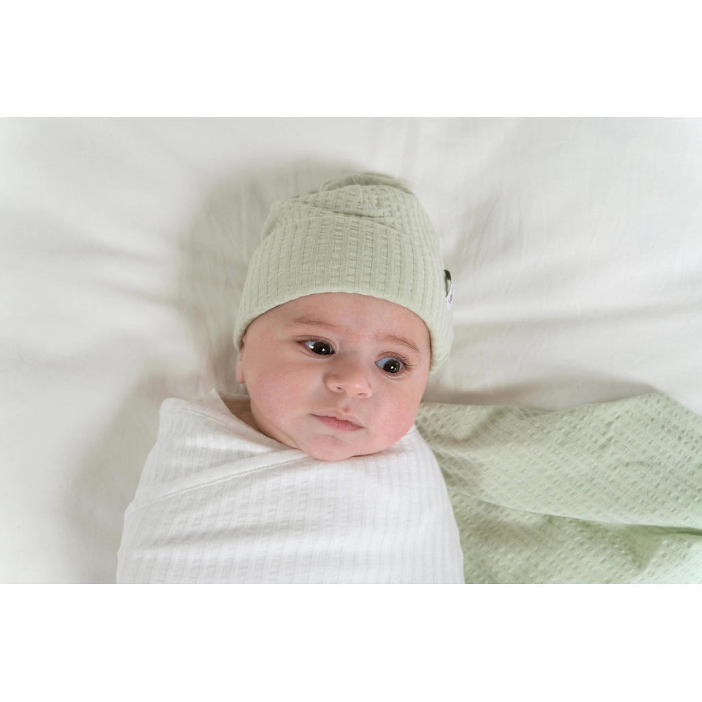 Lodger baby muts Seersucker Silk