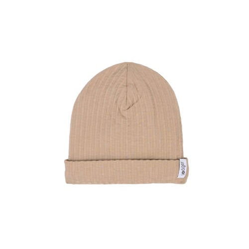 Lodger baby muts Seersucker Beige afbeelding