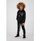 Vingino x Messi skinny joggingbroek Siquel met zijstreep zwart