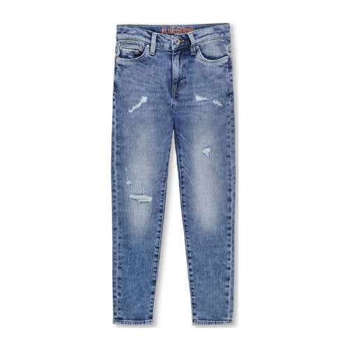 KIDS ONLY BOY tapered fit jeans KOBDENVER medium blue denim