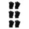 NAME IT KIDS handschoenen - zwart (set van 3)