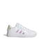 adidas Sportswear Grand Court 2.0 sneakers wit/metallic zilver