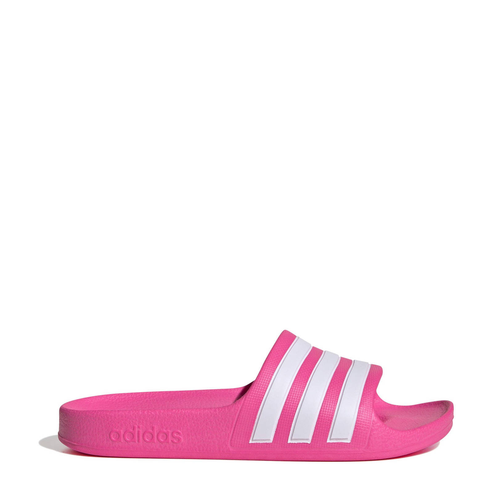 Roze adidas discount slippers adilette dames