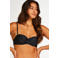 Hunkemöller voorgevormde strapless T-shirt-bh met beugel Jane zwart