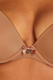 thumbnail: Hunkemöller voorgevormde beugelbh Plunge lichtbruin