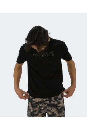 T-shirt met logo zwart