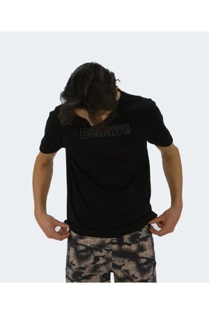 T-shirt met logo zwart