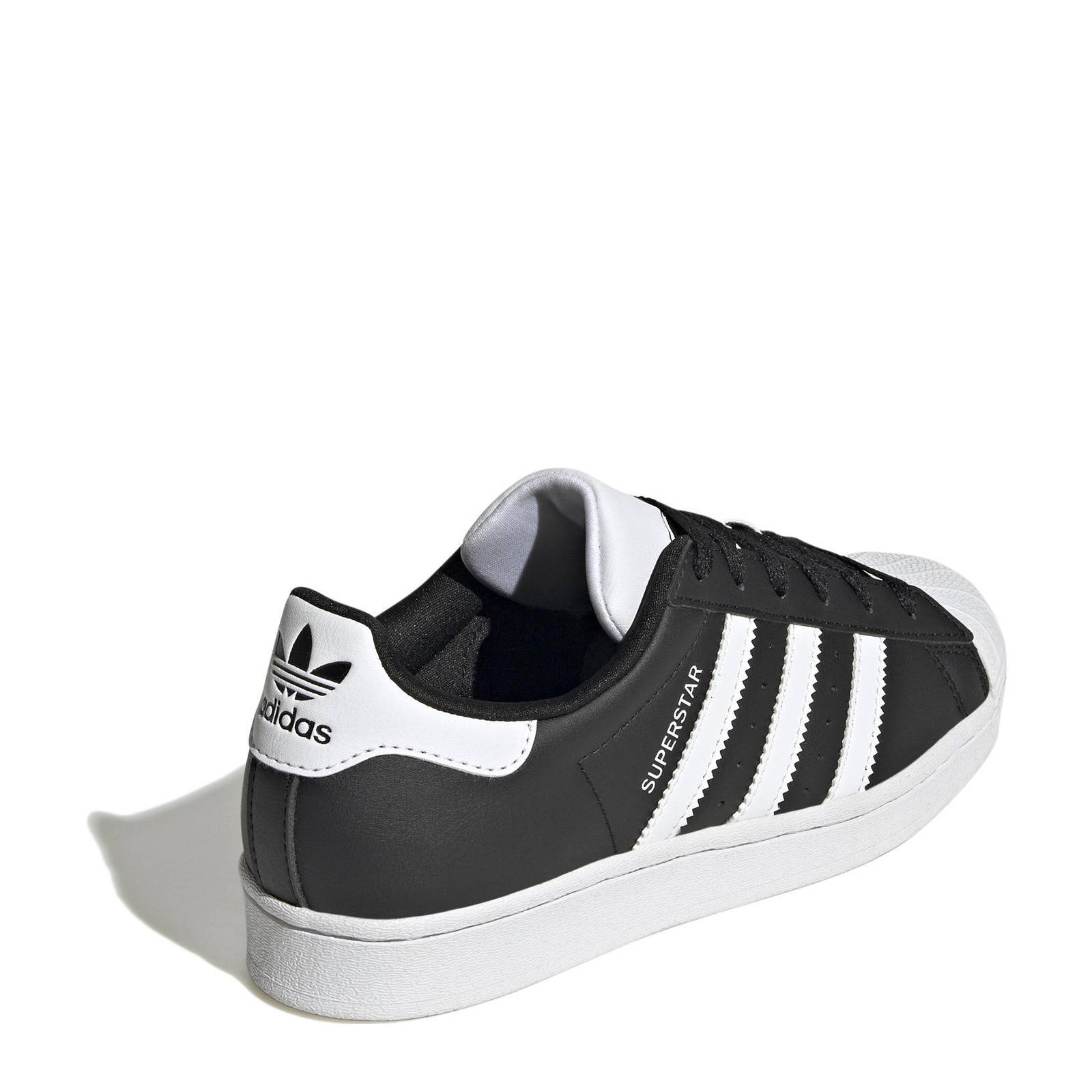 Adidas superstar zwart outlet wit