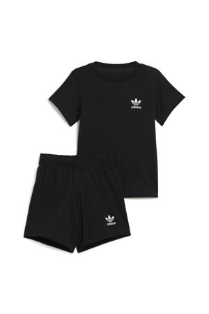   T-shirt + short zwart