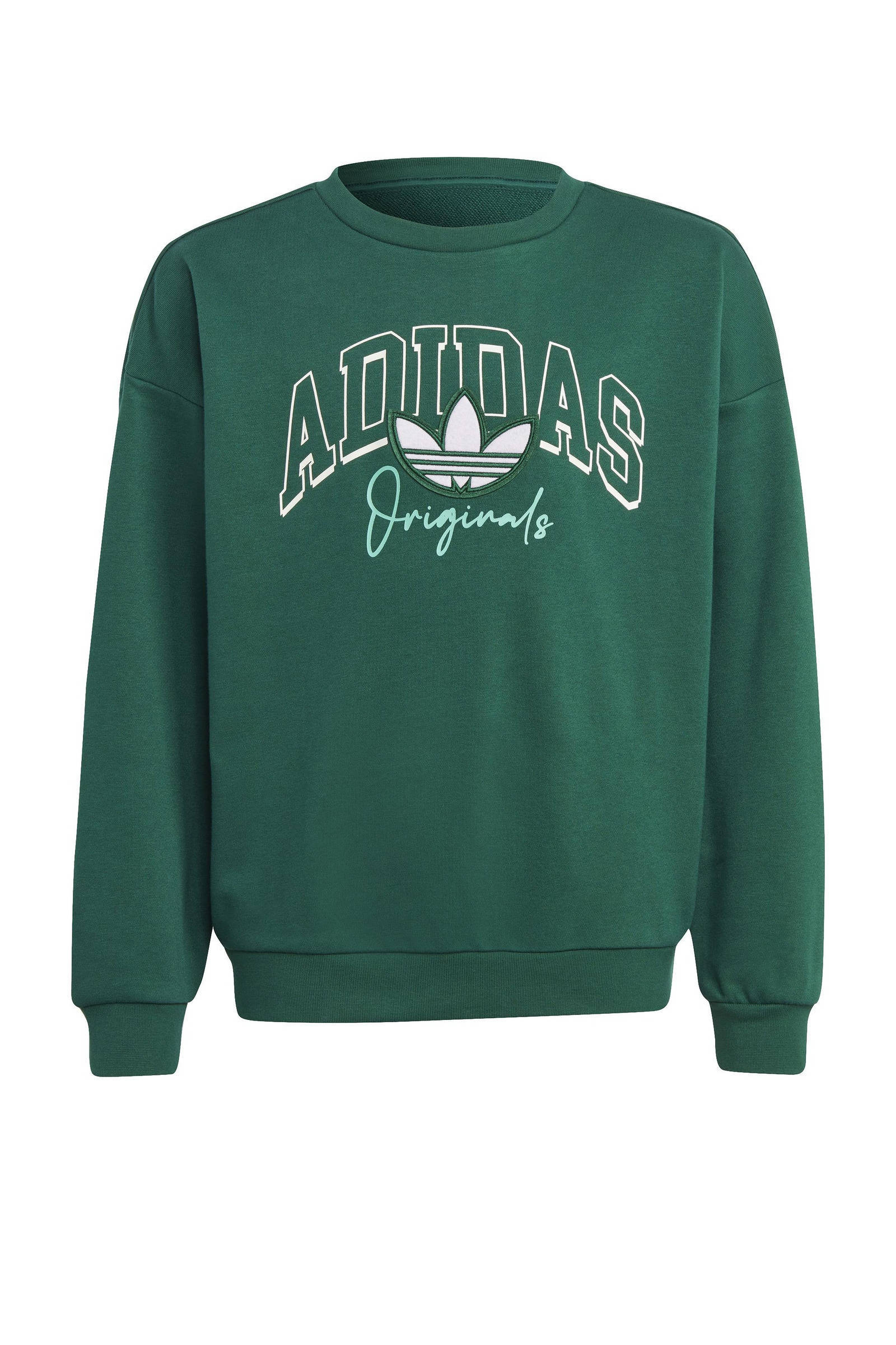 Groene cheap adidas trui