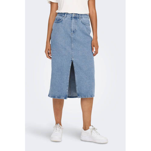 ONLY rok ONLBIANCA light blue denim afbeelding