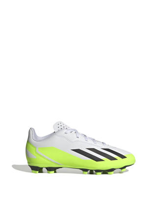 X Crazyfast.4 Jr. voetbalschoenen zwart/wit/geel