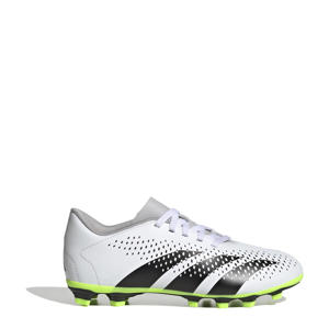 Predator Accuracy.4 FxG junior voetbalschoenen wit/zwart/geel