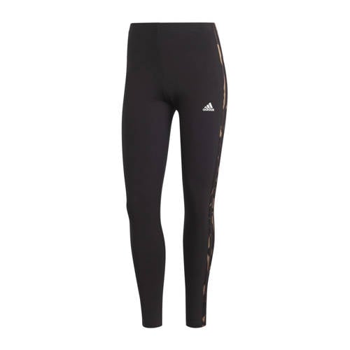 adidas Sportswear Vibrant legging zwart/camel