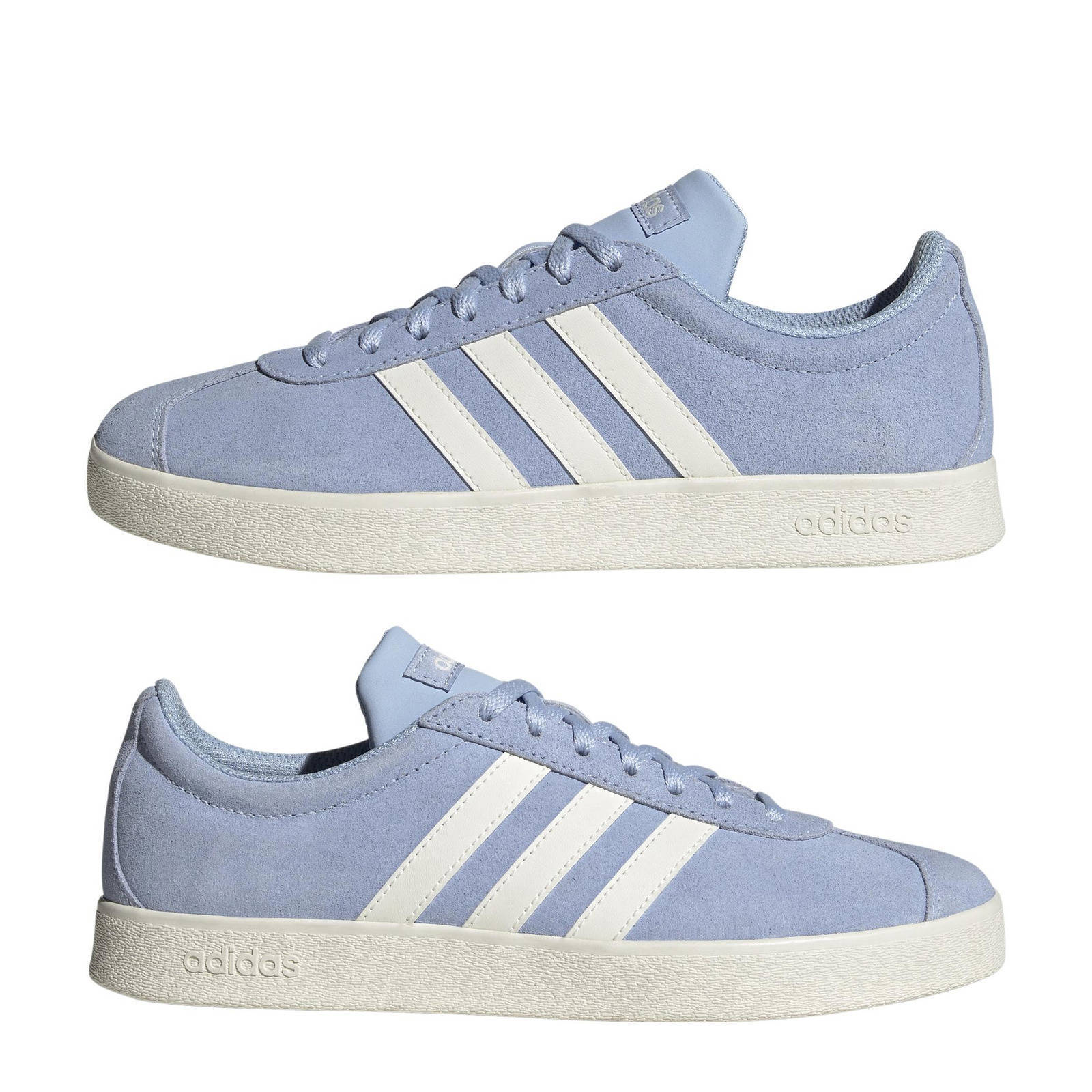 Adidas discount sneakers lichtblauw