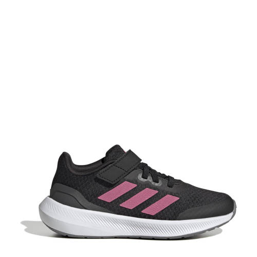 adidas Sportswear Runfalcon 3.0 hardloopschoenen zwart/fuchsia/grijs