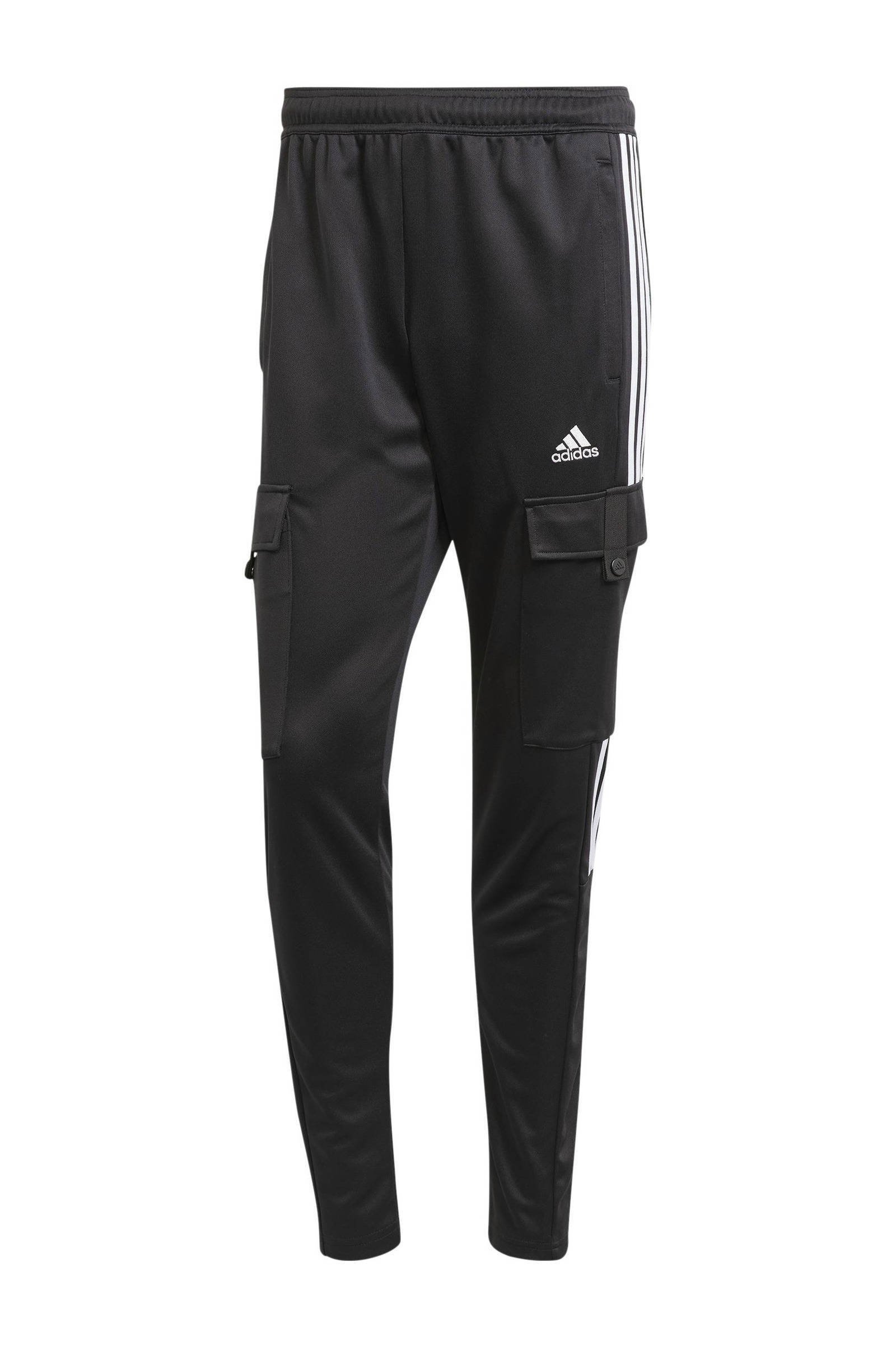 adidas Sportswear cargo trainingsbroek Tiro zwart wit wehkamp