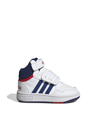 Hoop Mid sneakers wit/blauw/rood
