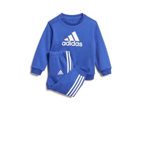 adidas Sportswear joggingpak kobaltblauw/wit