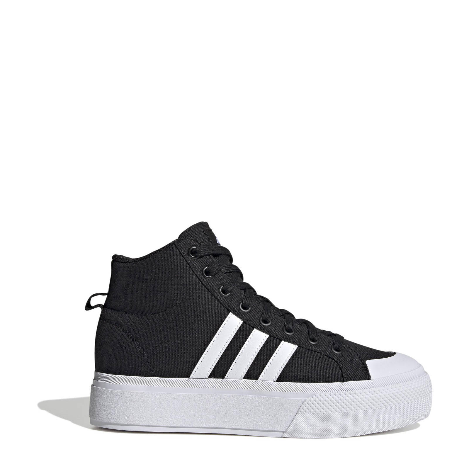 Platform discount sneakers zwart