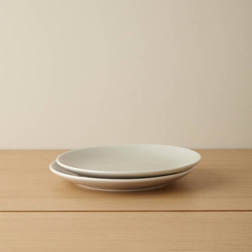 NOUS Living Artisan ontbijtbord (Ø20 cm) (set van 2) - off-white