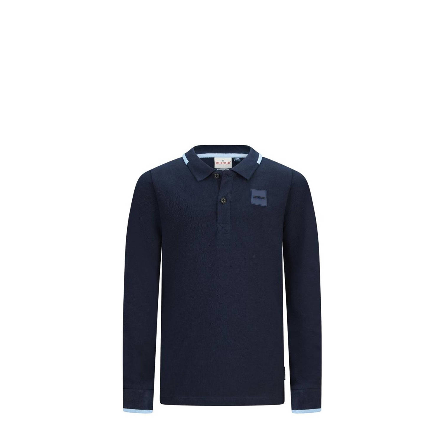 Retour Jeans polo Ted donkerblauw