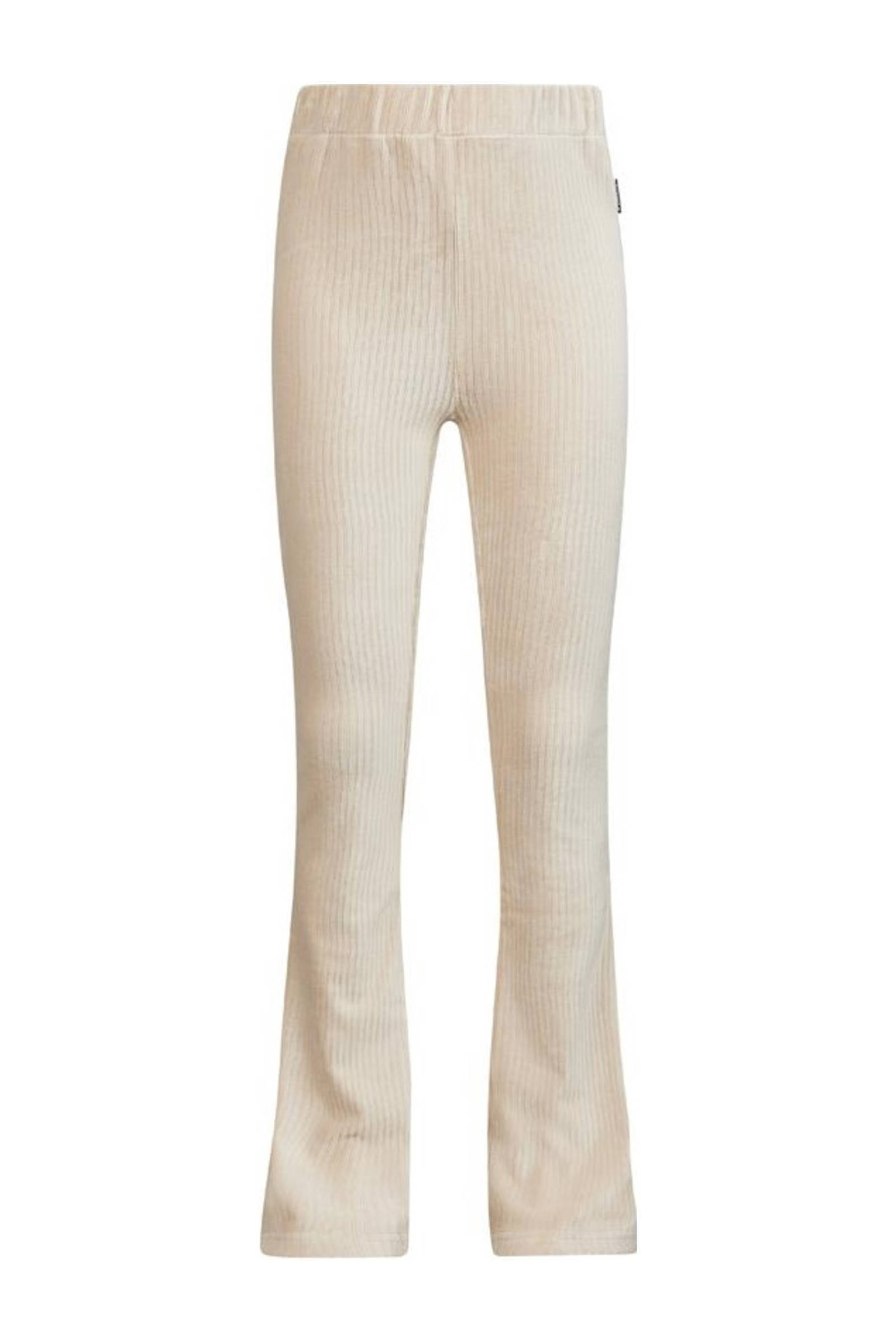 flared broek Stacy beige