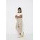 KIDS ONLY GIRL straight fit cargobroek KOGYARROW-VOX ecru