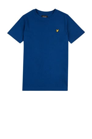 T-shirt kobaltblauw