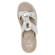 thumbnail: Ara leren slippers wit/zilver