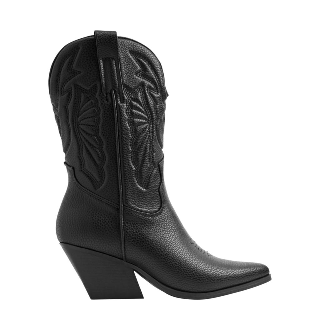 cowboylaarzen zwart