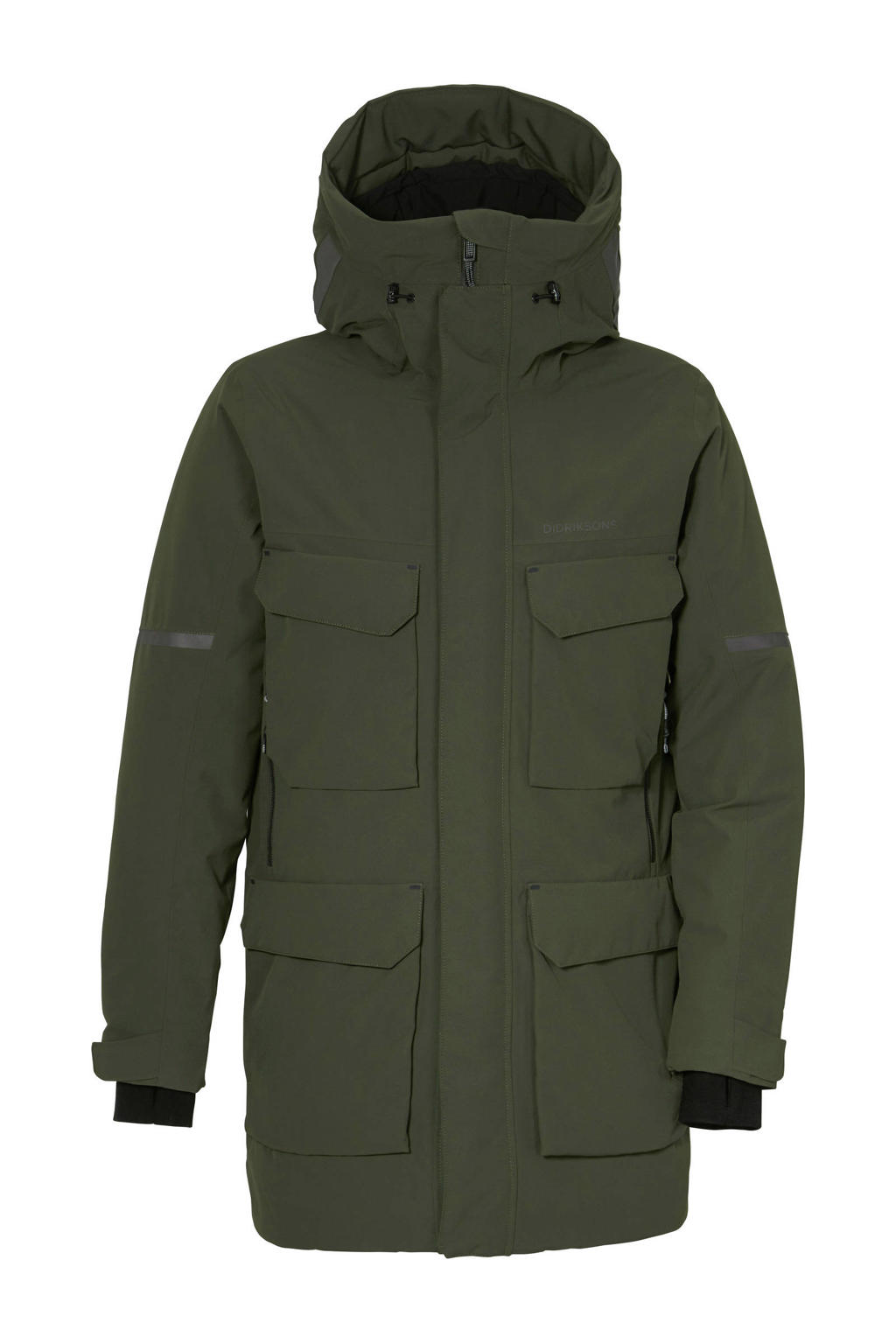 Didriksons parka Drew USX donkergroen | wehkamp