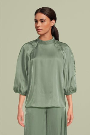 blousetop groen